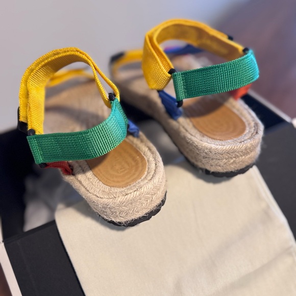 NWT Loewe x Paula's Ibiza Strappy Espadrille Sandal 41 Mens | Designer | Chunky - Picture 7 of 15